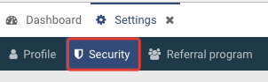 Security button